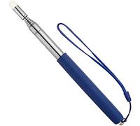 100CM Largo Puntero Telescópico para Profesor con Cordón de Mano, Puntero de Enseñanza para Aula Puntero de Mano Extensible Puntero Retráctil Puntero de Pizarra Blanca de Mano (Azul)