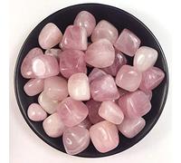 100g 10-20MM Cristal de cuarzo rosa pulido natural Piedra de grava caída Piedras de cristal curativo para manualidades DIY-100g 10-20mm_China
