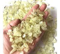 100g 4 tamaños Natural Citrine Yellow Quartz Crystal Stone Rock Pulido Grava Espécimen piedras naturales y minerales-100g 7-9mm_China