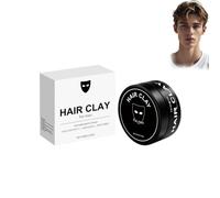 100g Arcilla Para Peinado Hombre,Styling Cream,Barro Moldeador Para Cabello,Modelado intenso, textura natural, acabado mate, fijación duradera, textura suave y fácil de lavar