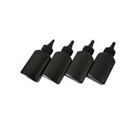 100g Botella Polvo Tóner Compatible con Brother TN450 TN420 | Recambio de polvo de tóner negro, modelos de la serie DCP7055 HL2130(4 pcs)