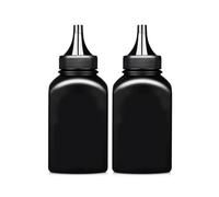 100g Botella Polvo Tóner Compatible con Brother TN450 TN420 | Recambio de polvo de tóner negro, modelos de la serie DCP7055 HL2130(2 pcs)