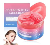 100g Collagen Jelly Cream,Hidratación Duradera Crema Colageno Facial,Crema De Jalea De Colágeno, Reduce Las Líneas De Expresión Y La Opacidad,Restaura La Función Barrera De La Piel