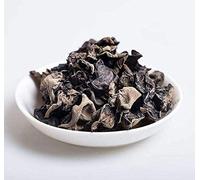 100g Comestible Seco Negro Hongo Nube Oído Hongo Salvaje Setas Nube Oído Hongos Auricularia Polytricha Chino Japonés Asiático Cocinar Hornear