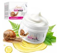 100g Crema de Caracol con Colágeno Hidratante, Reafirmante y Antiedad, Nutritiva y Ligera, Para Piel Seca y Normal, Unisex, Uso Diario en Rostro, Cuello y Manos