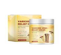 100g Crema de Tratamiento de Veneno de Abeja para Venas Varicosas, Crema Reparadora de Veneno de Abeja para Arañas Vasculares, Ungüento de Veneno de Abeja para Aliviar las Varices, Bee Venom Cream