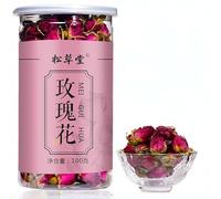 100g De Té De Rosas Enlatado Tee De Flores De Hierbas Orgánico Rosa Rica Fragancia Floral Ping Yin Mei Gui Cha Tea Perfumado Calmante Y Relajante Flor De Rosa Seca Adecuado Para Hacer Postres