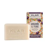 Klar Seifen Champú sólido Argan & Higo, 100 g (1 unidad) | Champú sólido con aceite de argán e higo, nutritivo y nutritivo, proporciona un cabello suave y una limpieza suave.