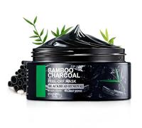 100g Limpieza Profunda Mascarilla, Puntos Negros Mascarilla, Peel Off Mask Para Rostro Y Nariz, Limpieza De Poros, Control De Aceite,Negro
