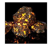 100g Natural American Yooperlites Llama Piedra Fluorescente Piedra Energía Reiki Acuario Accesorios de decoración del hogar, rocas de piedra yooperlite. HEPBAK (Size : 3cm-5cm)