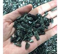 100G Natural Seraphinite Clinochlore STONETED STONS Crystal Reiki Chakra Piedras y cristales-100 gramos_aprox5-7mm