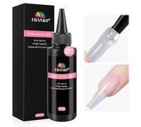100g Pegamento de uñas en gel, EBANKU pegamento de uñas a presión de gran capacidad para uñas acrílicas, gel suave y súper fuerte para extensiones uñas postizas, de larga duración Requiere lámpara UV