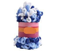 100g Puffy Finger Loops Chunky Chenille Yarn Hand-Woven Thick Wool Threads For Crochet Blanket Carpet Knitting Crafts Supply (O)