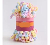 100g Puffy Finger Loops Chunky Chenille Yarn Hand-Woven Thick Wool Threads For Crochet Blanket Carpet Knitting Crafts Supply (R)