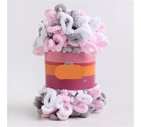 100g Puffy Finger Loops Chunky Chenille Yarn Hand-Woven Thick Wool Threads For Crochet Blanket Carpet Knitting Crafts Supply (S)