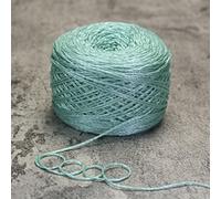 100g/rollo de hilo dorado y plateado, alambre brillante, hilo metalizado de ganchillo, hilo de tejer a mano DIY, accesorios for manualidades decorativas(6Champagne)