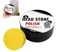 100g Tombstone Repair and Cleaning Paste - Effective Gentle Deep Cleaning with Sponge | Tombstone and Monument Cleaner, Professional Stone Cleaniñg Paste Kit for Granite Marble Concrete