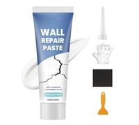 100g Wall Mending Agent | Drywall Hole Filler, Multi Purpose Wall Plaster Restoration Tool, Effective Reliable Indoor Solution For Crack Hole Concrete Floor Ceiling Bathroom Scraper Sandpaper Gloves