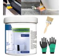 100g Waterproof Insulation Sealant Emulsion,Transparent Waterproof Coating,Invisible Anti-Leakage Agent Glue for Roofs,Walls,Concrete and Wood,Indoor and Outdoor