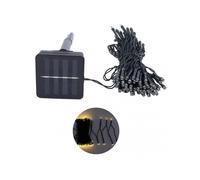 100LED Solar Light String 12m IP45 Waterproof Lighting for Garden Lawn Decoration Warm Light
