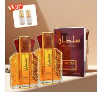 100ml*2+3ml*2, Perfume Floral Amaderado para Hombres, Perfume Masculino, Perfume Romántico de Larga Duración, Diseño Hermoso, Forma Única, Regalos para Fiestas, Ideal para Diaria y el Trabajo
