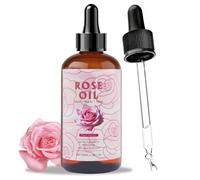 100ml Aceite Esencial de Rosa,Aceite de Rosa Mosqueta,Aceites Esenciales Naturales,Hidrata y Nutre, Aromaterapia Natural, Cuidado de la Piel y del Cabello, Masajes, Bricolaje, Baño y Relajación