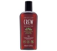 100ml American Crew 3In1 Tea Tree Shampoo, Conditioner & Body Wash