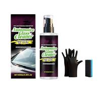 100ml Automotive Car Glass Cleaner Spray, Stain Removal Liquid for Windshield, Window Glass, Mirrors, Cars, Trucks, RVs, Trailers, Sedans, Pickups, Interior Exterior Glasses Surfaces
