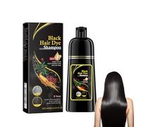 100ml Black Hair Dye Shampoo 3 En 1, Esencia De Polygonum Multiflorum, La Hierba Es Natural, Que Puede Cubrir El Pelo Blanco De Inmediato, Tinte Pelo Cubre Canas