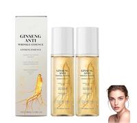 100ml Ginseng Essence Anti Wrinkle Essence, Ginseng Anti-Wrinkle Essences Serum, Firming & Lifting Face Serum, Anti Aging Essences for Fine Lines, Wrinkles, for All Skin Types (2Pcs)