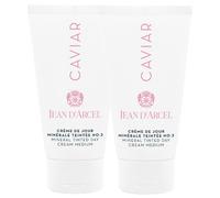 100ml JEAN D´ARCEL caviar Lote de 2 cremas de día minerales con color (2 x 50 ml)