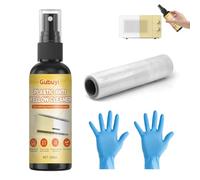 100ml Limpiador Antiamarilleo, Limpiador de Superficies de Plástico, limpiador de plástico Blanco, Apto para Marcos de Plástico Amarillentos de Aires Acondicionados, Refrigeradores, Hornos Microondas