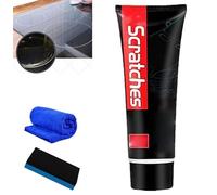 100ML Scratch Free Stove Top Scratch Remover,Polishing Wax for Glass Ceramic Stove Top Cleaner,Cooktop Heavy Duty Cleaner and Polish,Multipurpose Cooktop Cleaner,Car Paint Scratch Repair with Sponge