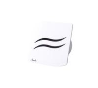100mm Badventilator Movimiento Automático Ventilador Silent S-LINE Blanco 5 Watt