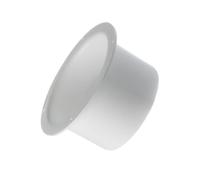 Ø 100mm Brida de Montaje en Pared - Conector de Conducto - Adaptador para Tubo de Ventilación de PVC