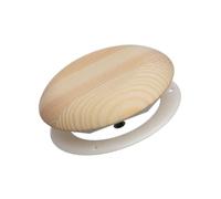Ø 100mm Difusor Universal de Entrada y Extracción de Madera para Sauna - Válvula de Aire Regulable para Pared y Techo - Tapa de Ventilación