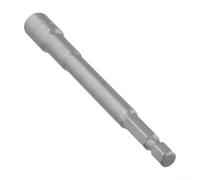 100mm Hex Socket Nut Driver Extensión Manga Para Taladro Y Destornillador Con Característica Magnética Material de Acero Cromo Vanadio (6mm)