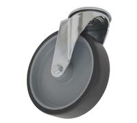 Ø100mm Rueda giratoria de orificio de perno termoplástico de servicio medio - Comercio