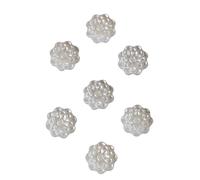 100pc 36 Styles Handcraft Ivory Imitation Pearls Multi-Size Flower Star Bowknot Beads For DIY Garment Craft Making Supplies(Coffee)