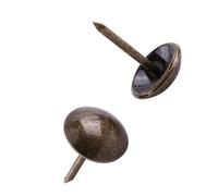 100pc Vintage Upholstery Nails Etiquetas Metálicas Decorativas Tack Stud Para Muebles Sofá Zapato Puerta Mapa Fijación de Fotos(11 * 17mm-11 * 17mm)