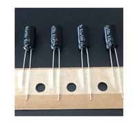 100pcs 0.1uF 50V VZ Series 5x11mm 50V0.1uF Wide Temperature Range Aluminum Electrolytic Capacitor Capacitance Meters