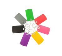 100pcs 125KHz Keycards Prox Card 26-bit H10301 Key Fob Program Facility Code(9#) (H-TAG9#-Color-Orange)