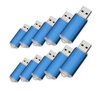 100pcs 128 MB USB Flash Drive USB 2.0 Memory Stick Pen Drive de disco de memoria azul 128MB