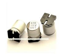 100pcs 16V470UF 470UF 16V SMD chip Aluminum Electrolytic Capacitor 8x10.4mm