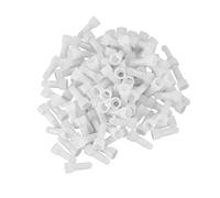 100pcs 22-16 GA AWG Closed End Crimp Caps Splice Gauge Wire Connectors Terminals (White)