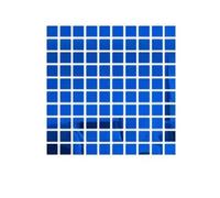 100pcs 3D Square Wall Stickers Mirror Decal DIY Mural For Living Room Bedroom Art Home Decor 2/3/4cm For Bathroom(Blue,100pcs 4x4cm)