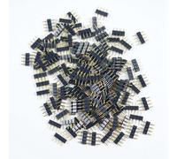 100Pcs 4 Pin Rgb LED Strip Adaptador de Enchufe Macho Conector para 3528 5050 Strip Light