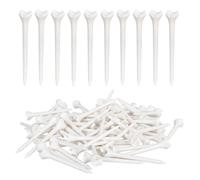 100Pcs 83 mm Professional Tee System Plastic Golf Tee Maximizes Golfers' Teeing Performance Golf Accessories