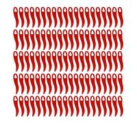 100Pcs 92mm Plastic Grass Trimmer Slices Lawns Mower Cordless Strimmers Cutting Garden Replacement Plastic Lawn Slices