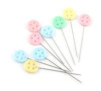 100pcs Alfileres de Costura DIY, Diseño Exquisito Herramienta de (botón)